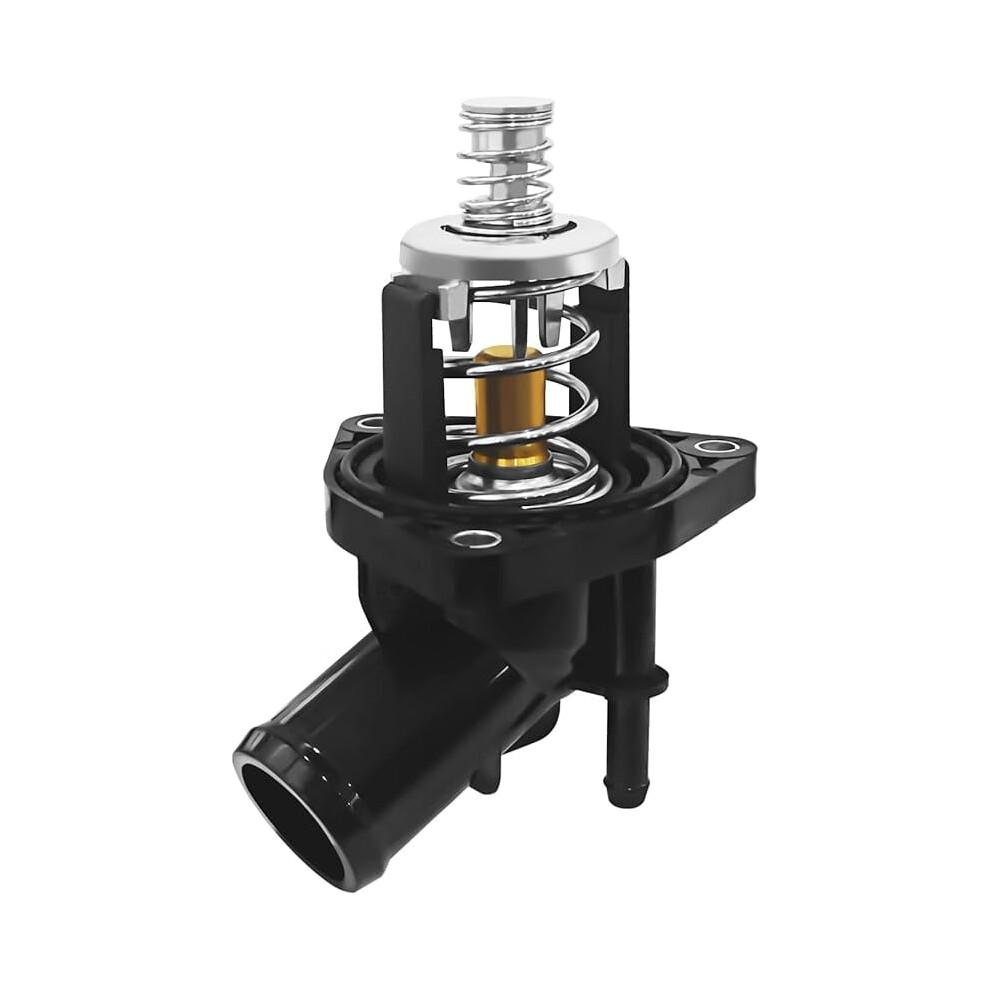 Engine Coolant Thermostat Housing Assembly 15-11125 (12674639) For Chevy Silverado 1500, Suburban, Tahoe, Gmc Sierra, Yukon (2014Â2020), Compatible 9329345327261