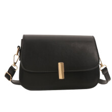 Dámske crossbody kabelky, kožená crossbody kabelka, ležérna módna kabelka pre ženy na rande (čierna)