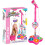Star Microphone Toy with Stand and Lights 1pc 1