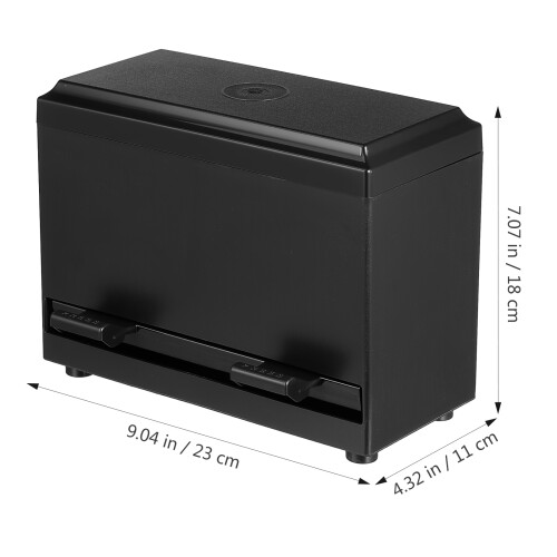 caja automática para popotes y pipetas, contenedor funcional para té o café 2