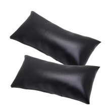 Ensemble de 2 coussins d'exposition de bijoux en PU avec base lestée, élégants coussins pour montres, présentoirs pour montres-bracelets pour une