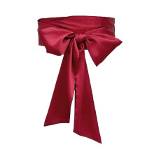 Comfortable Ribbon Bridal Belt Wide Women's Waist Strap Complement Dress Waistband Belt for Party Weddings and Proms