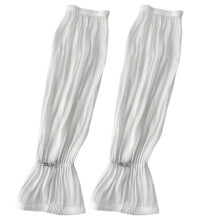 Copertura sportiva per braccio da donna - Manicotto traspirante ed elastico con nastro di pizzo e perle in seta, alla moda, per sole e comfort