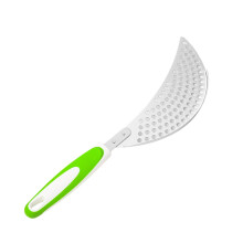 Strecurătoare triunghiulară din oțel inoxidabil pentru paste, orez, uz în bucătărie - Compatibilă cu vase de gătit standard