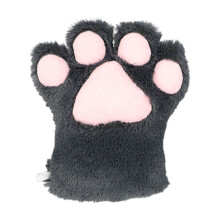 Mănuși de iarnă fără degete Cat-Fingerless pentru femei, gri închis