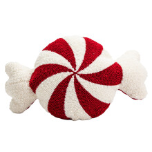 Coussin décoratif en forme de Noël – Décoration mignonne et moelleuse en peluche pour canapé, lit et chambre de fille – Compatible avec les