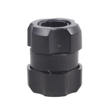 Kogelkopadapterbevestiging 17 mm vrouwelijk-vrouwelijk
