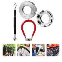Minkissy 4-Piece Steel Rim Tool Set for Cycling Bike Maintenance and Repair