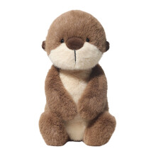Cute Otter Plush Throw Pillow – Soft Stuffed Animal Toy, Bedtime Friend & Gift for Kids, Home/Sofa/Bedroom Decor