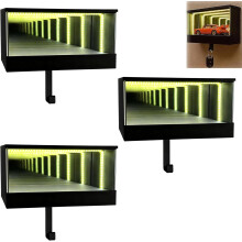 Vešiak na kľúče Infinity Garage s LED diódou a 3D pretekárskym autom