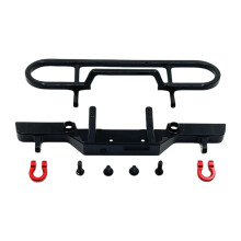 Oppgradert støtfanger i aluminium for RC Crawler, lettvekts bullbar foran for 1/24-skala D90FCX24M modellbiler
