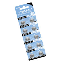 10Pcs LR921 SR927SW 1.55V AG6 SR920SW SR69 SR921 LR920SW 280-31 V371 D371 605 Button Coin Cell Watch for Watch