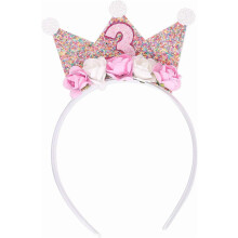 Birthday Crown Headband for Toddlers - Princess Tiara