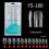 Falske negletips mandelformet 120 stk. 1