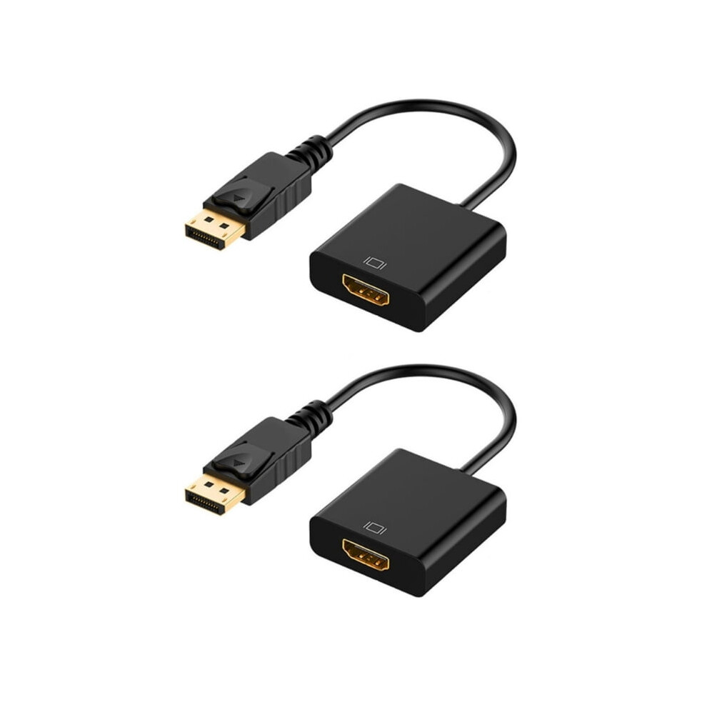 Displayport To Hdmi Adapter Displayport Male To Hdmi Female Converter For Audio And Video Transmission 1080P Resolution 9027700555761