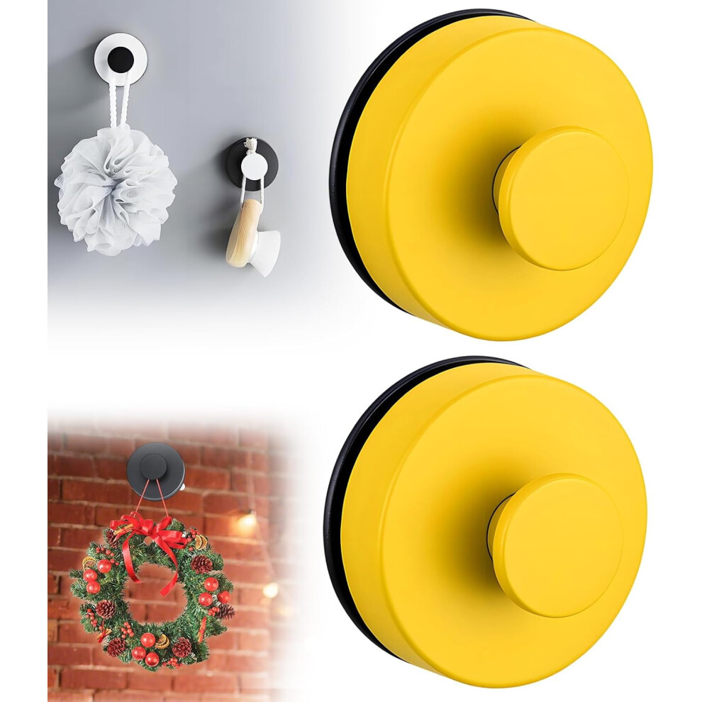 Suction Cup Hooks For Wreaths Towels Mirrors 4 Pack 913466089345