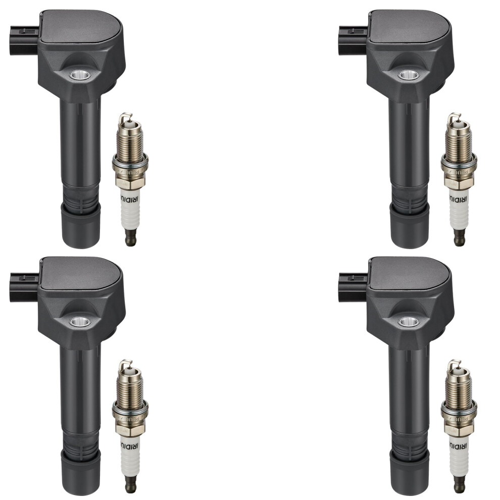 Uf582 Ignition Coils And Izfr6k11s Iridium Spark Plugs Set 913466088515