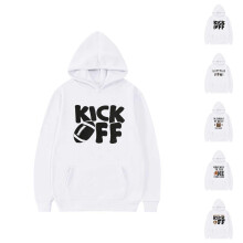 Child Toddler Boys Girls Long Sleeve Rugby Football Letter Prints Warm Hoodie Pullover Tops Kids Outfits Sweat Suit