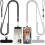 2-Pack Adjustable Phone Lanyard & Wrist Strap with Tether Tabs, Compatible with iPhone and Android 1