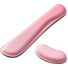 Zápästná opierka z pamäťovej peny na klávesnicu a myš, ergonomický dizajn, úľava od bolesti, odolná voči škvrnám, 2-dielna sada,