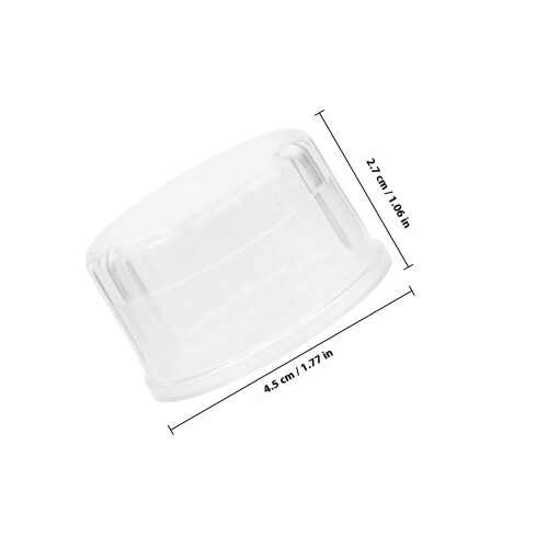 10St Splash-Proof Cup Covers Cocktail Shaker Deckel Kunststoff 1