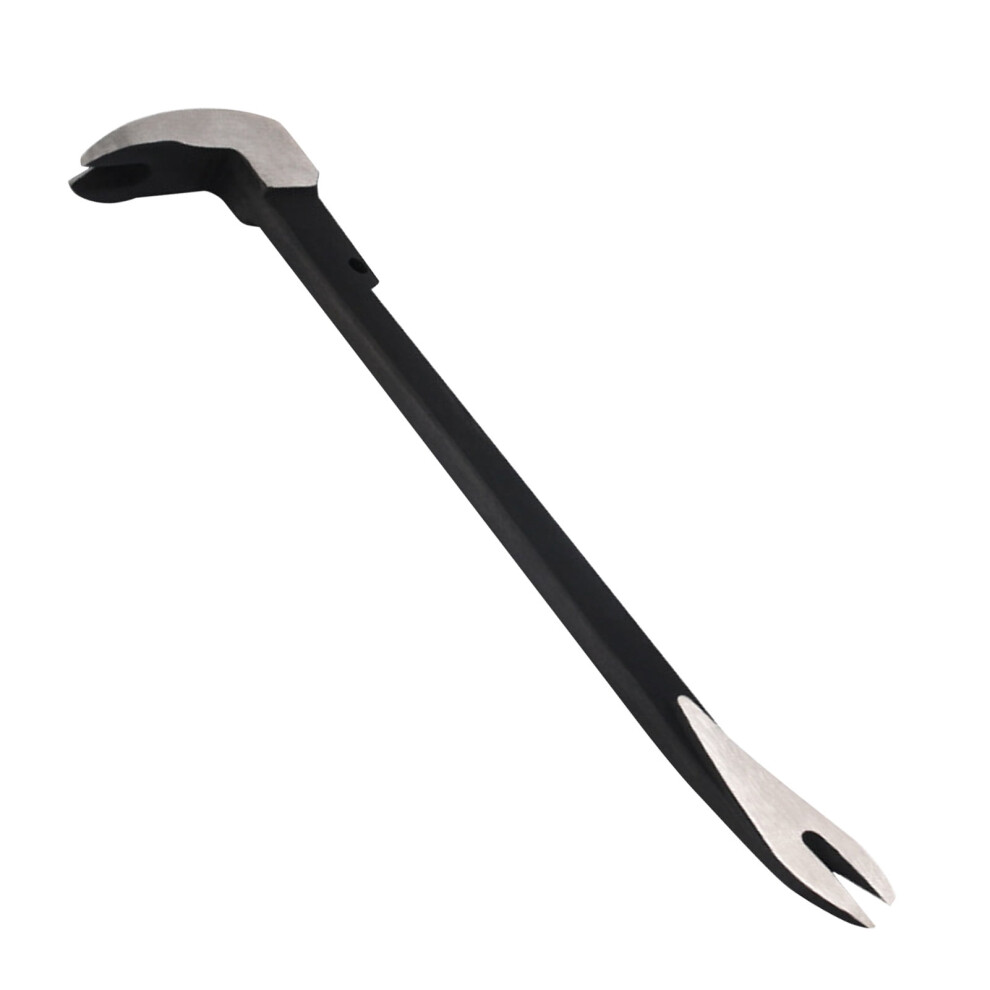 Cats Paw Nail Puller, Carbon Steel Cats Paw Pry Bar, Hammer Design Crowbar Tool, Flat Pry Bar, Nail Extractor Tool for Professional Carpenters