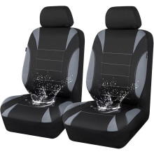 Housses de siège auto imperméables (avant uniquement) – EVA/néoprène 5 mm, installation rapide, compatibilité universelle avec les voitures,