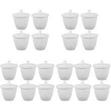 20Pièces Bols En Céramique Couvercle Isolation Thermique