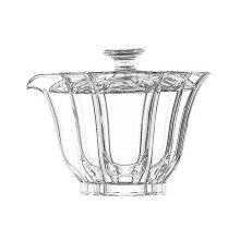 Multifuntional Glass Gaiwan Glass Tureen Glass Texture Explosions Proof Teaware Suitable for Enjoyings Various Teas Drink