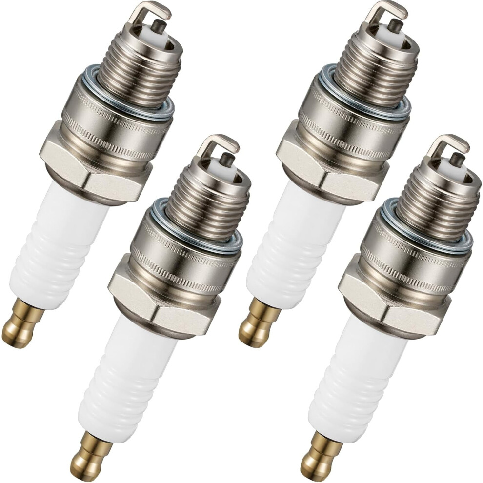 4838 Iridium Spark Plugs Compatible With Mercury Mariner 40Hp 45Hp 50Hp 60Hp 125Hp Etc. Boat Engine Replacement For Bp8h-N-10, Set Of 4 9027700555167