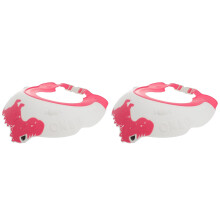 2Pièces Chapeaux Shampooing Rouge Protection Eau