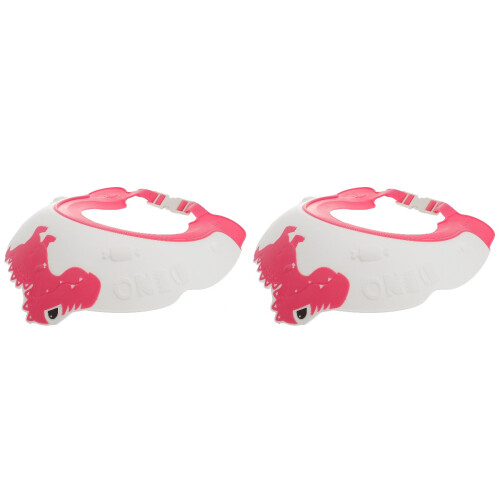 2Pièces Chapeaux Shampooing Rouge Protection Eau