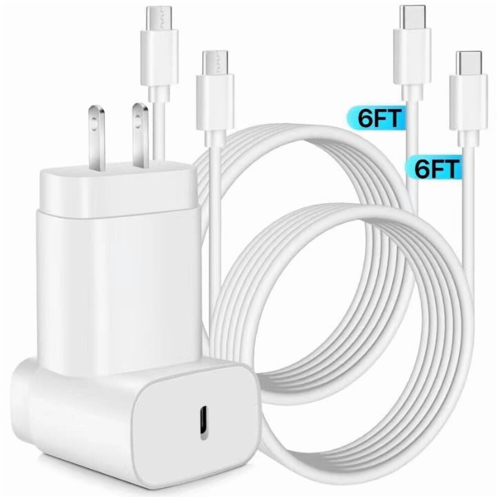 Usb-C Wall Charger And Cable Pack 25W 10Ft 913466121076
