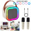 Kids Mini Karaoke Machine with Bluetooth and 2 Wireless 1