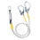 Safety Lanyard Fall Protection Harness Hook Belt High Strength Polyester Alloy Steel for Construction Workers 4