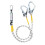 Safety Lanyard Fall Protection Harness Hook Belt High Strength Polyester Alloy Steel for Construction Workers 5