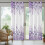 Cortinas exteriores estilo granja impermeables de eucalipto morado 6