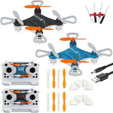 Mini Drone for Kids & Beginners: LED, Altitude Hold, 360 Stunts, Propeller Protection, Indoor/Outdoor RC Drone (Mix), compatible with all ages