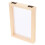 molde para fabricar papel de madera con marco y malla, kit diy 4