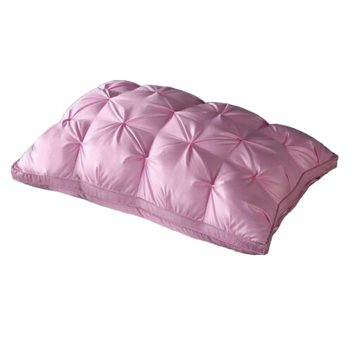 Fodera in cotone per cuscino in piuma d'oca 48x74 cm
