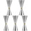 5Pcs Stainless Steel Bar Accessory Cocktail Jigger Wine Measuring Cup 1