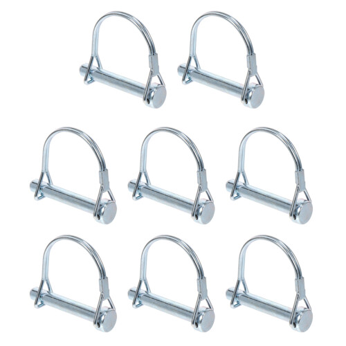 16Pcs Silver Quick Release Locking Pins for Trailers Farm Lawn Use