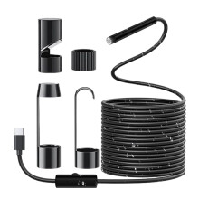 Boreoscoopcamera 1920P met 8 LED-lampjes