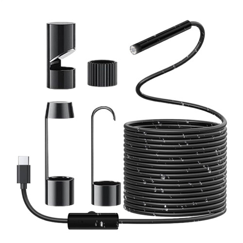 Telecamera endoscopica 1920P con 8 luci LED