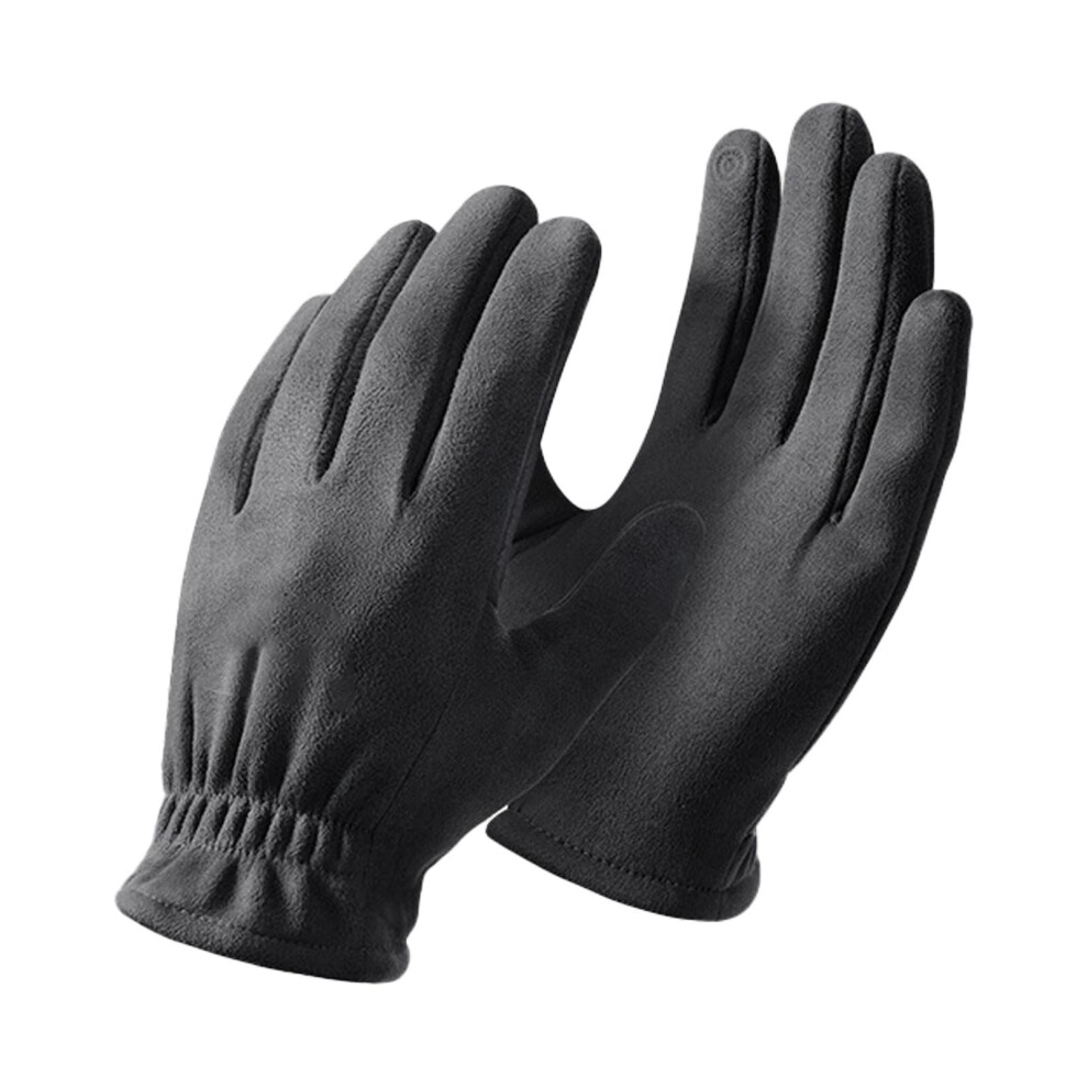 Winter Work Gloves Â Insulated Leather, Cold-Proof, Thick Thermal Imitation Lambswool, Extra Grip, Flexible & Warm For Men/Women 9027700559134
