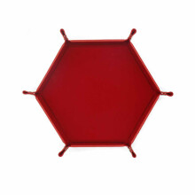 Hexagon Dice Tray for Tabletop Games – Foldable, Portable, Compatible with D&D & RPGs