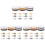 3Ensembles Kit Complet Chaînes Anneaux Ouverts Pour 1