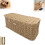 Handgeweven rotan kabeldoos – geventileerd, wit, klein 1