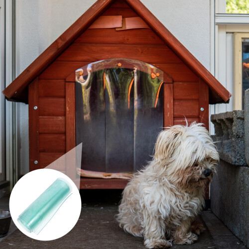 Flap Transparente De Remplacement Pour Porte Chien En Vinyle 1