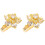 2Pcs Rotating White Watch Decor Durable Alloy Charm for Watchbands 1
